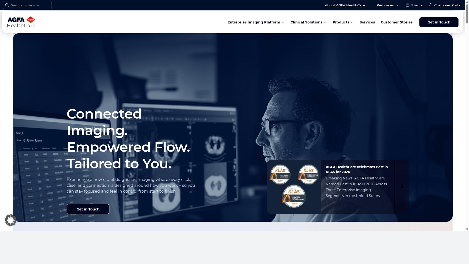 Agfa HealthCare website